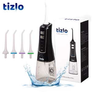 Tizlo Cordless Pro Water Flosser (Black)